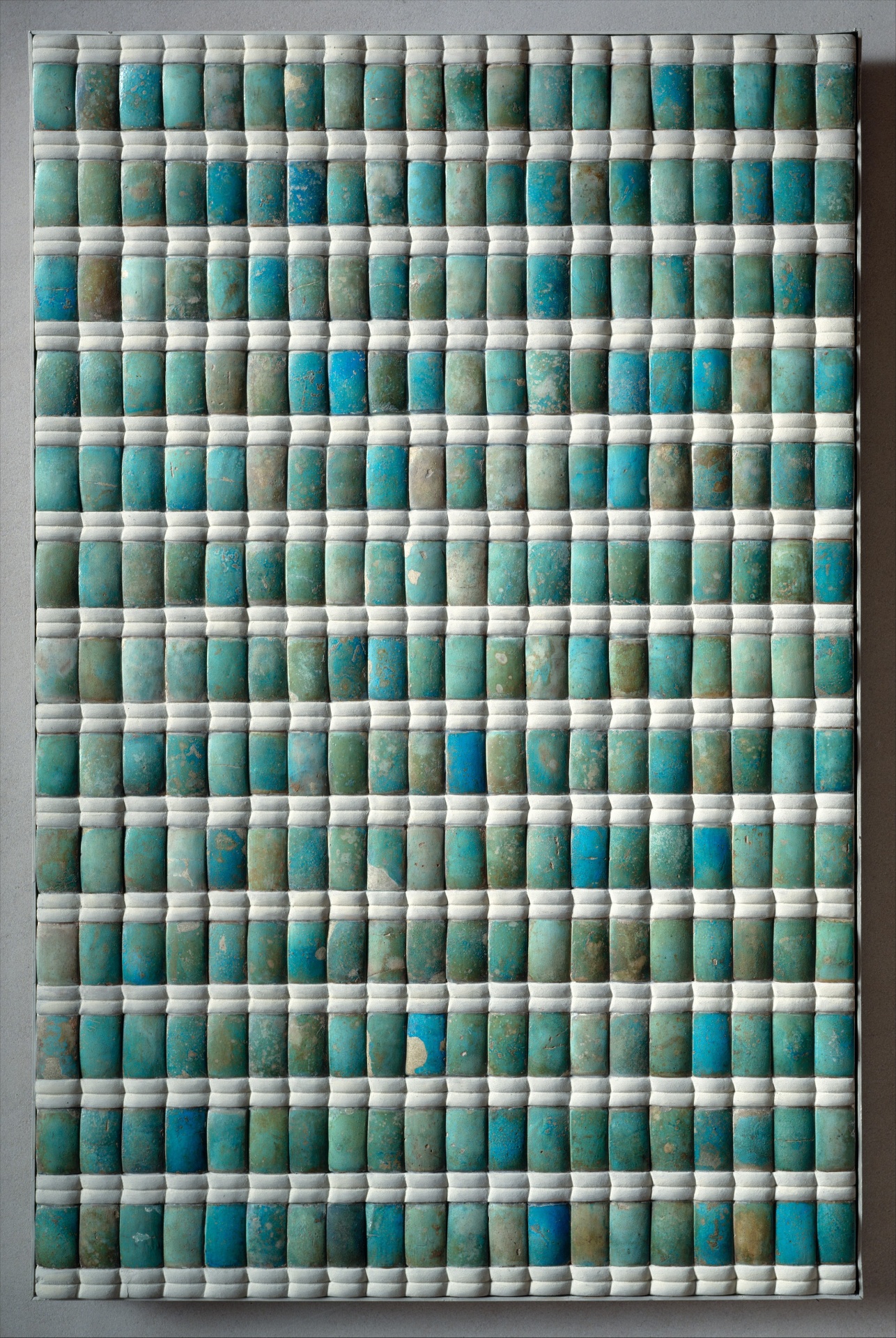 Wall tiles from the funerary apartments of King Djoser, ca. 2630–2611 B.C., The Metropolitan Museum of Art